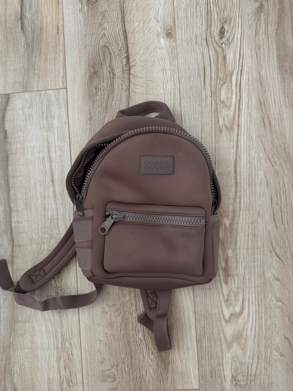 Dagne Dover Brown Mini Sling Backpack